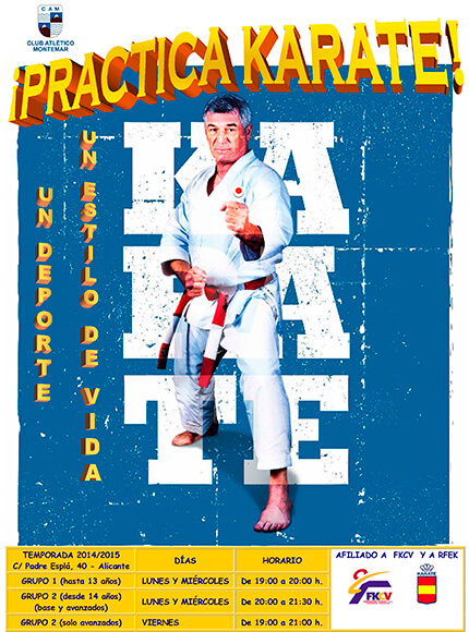 Karate en CA Montemar