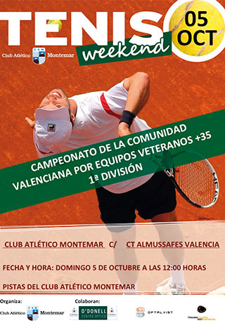 Campeonato tenis Comunidad Valenciana